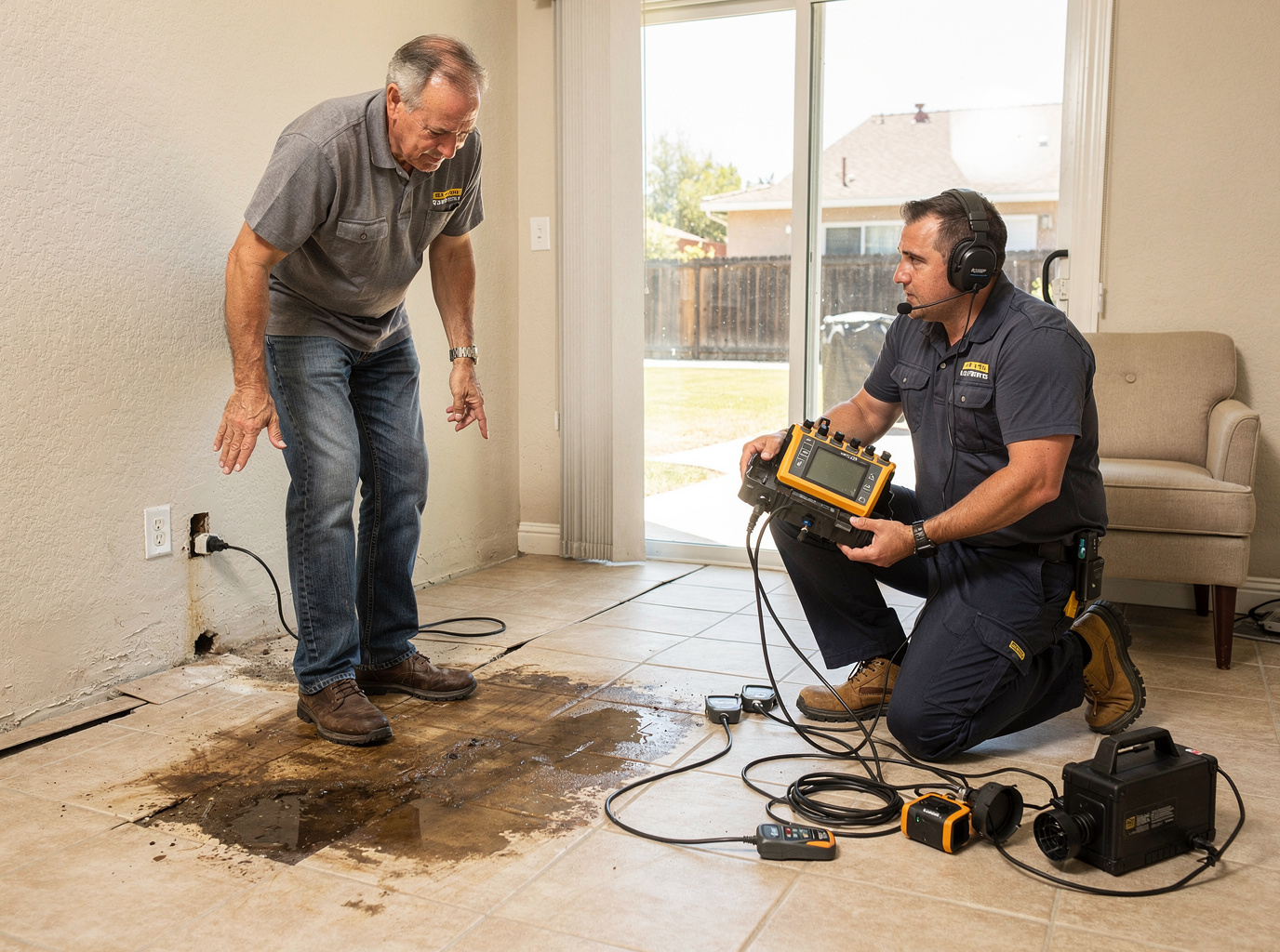 Slab Leak Signs in Santee Homes and How They Are Found