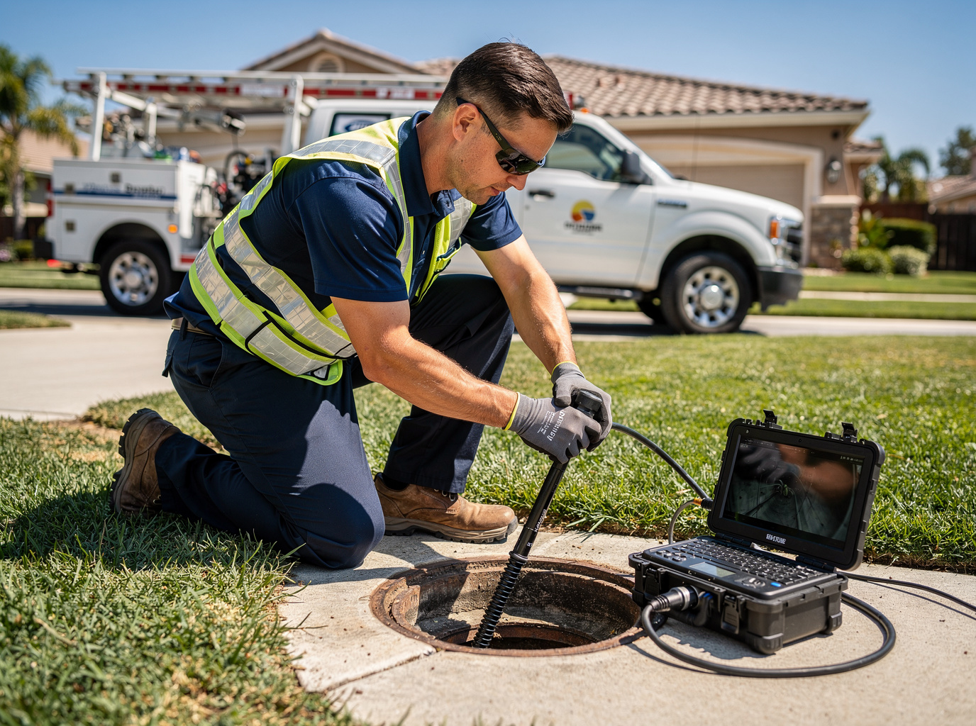 Sewer Camera Inspection in Santee